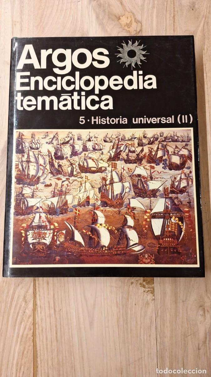 Enciclopedias de segunda mano: ARGOS Enciclopedia TEM&Aacute;TICA 5. Historia Universal II
