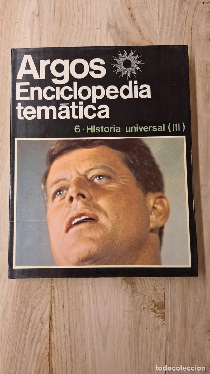 Enciclopedias de segunda mano: ARGOS Enciclopedia TEM&Aacute;TICA 5. Historia Universal III