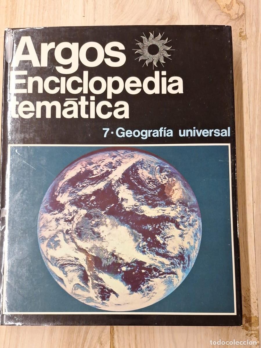 Enciclopedias de segunda mano: ARGOS Enciclopedia TEM&Aacute;TICA 7. Geograf&iacute;a Universal