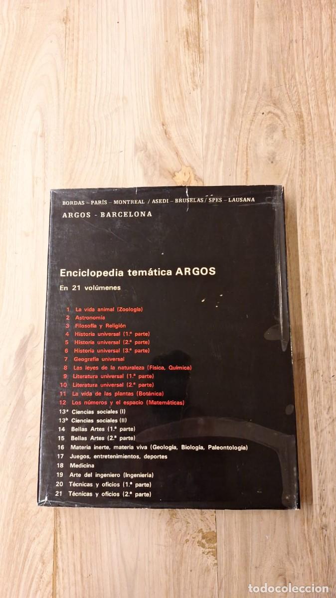 Enciclopedias de segunda mano: ARGOS Enciclopedia TEM&Aacute;TICA 12. Los N&uacute;meros y el Espacio - Foto 3