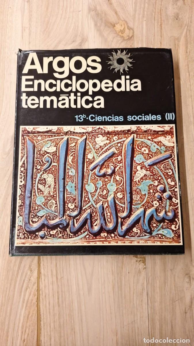 Enciclopedias de segunda mano: ARGOS Enciclopedia TEM&Aacute;TICA 14. Ciencias Sociales II