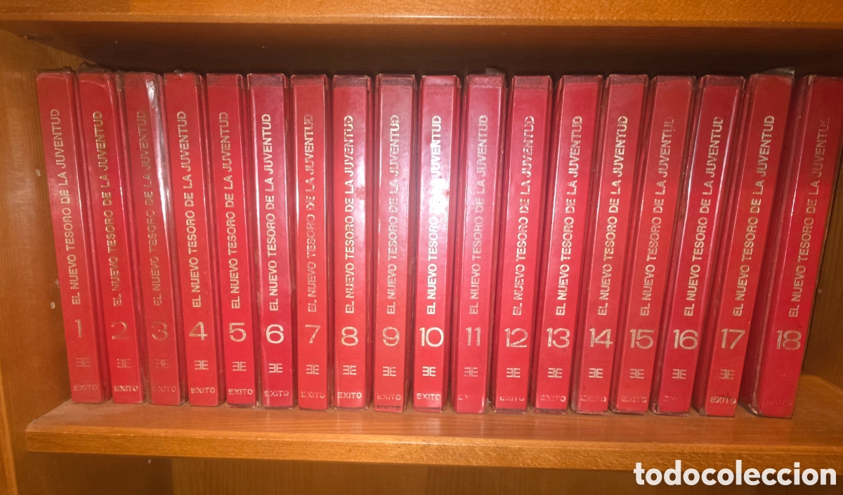 Enciclopedias de segunda mano: EL NUEVO TESORO DE LA JUVENTUD &mdash; COLECCI&Oacute;N COMPLETA 18 TOMOS &mdash; EDITORIAL &Eacute;XITO Colecci&oacute;n completa
