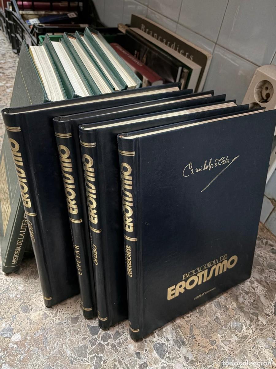 Enciclopedias de segunda mano: Enciclopedia del erotismo &mdash; Camilo Jos&eacute; Cela &mdash; Sedmay Ediciones - 4 TOMOS