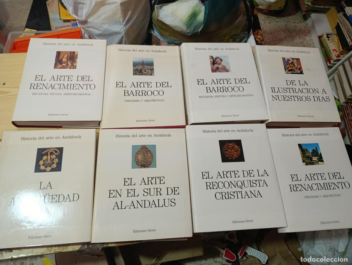 Enciclopedias de segunda mano: HISTORIA DEL ARTE EN ANDALUCIA. COMPLETO. 8 TOMO. EDICIONES GEVER. C3S