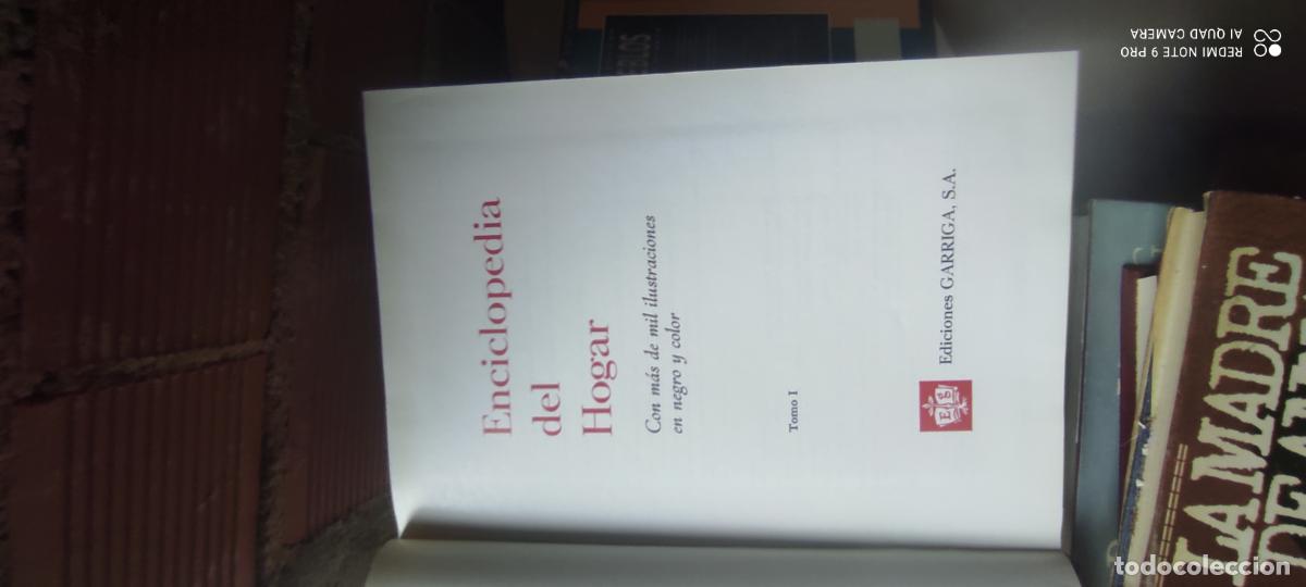 Enciclopedias de segunda mano: ENCICLOPEDIA DEL HOGAR T-I / GARRIGA / AK75 / HOGAR BRICOLAJE MANUALIDADES