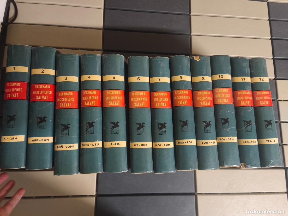 Enciclopedias de segunda mano: Enciclopedia completa Salvat a&ntilde;o 1964. 12 Tomos