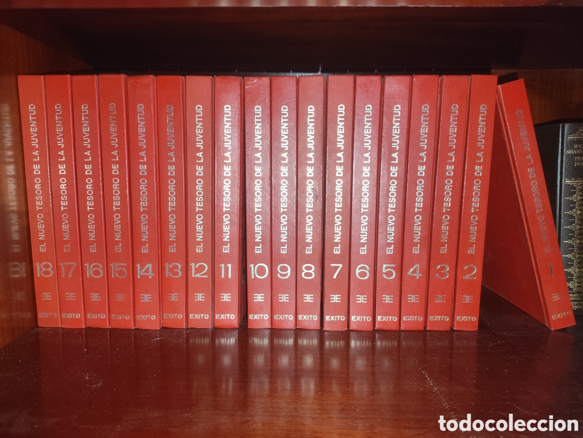Enciclopedias de segunda mano: Colecci&oacute;n completa &rdquo;El nuevo tesoro de la juventud&rdquo;. Editorial &Eacute;xito 1968