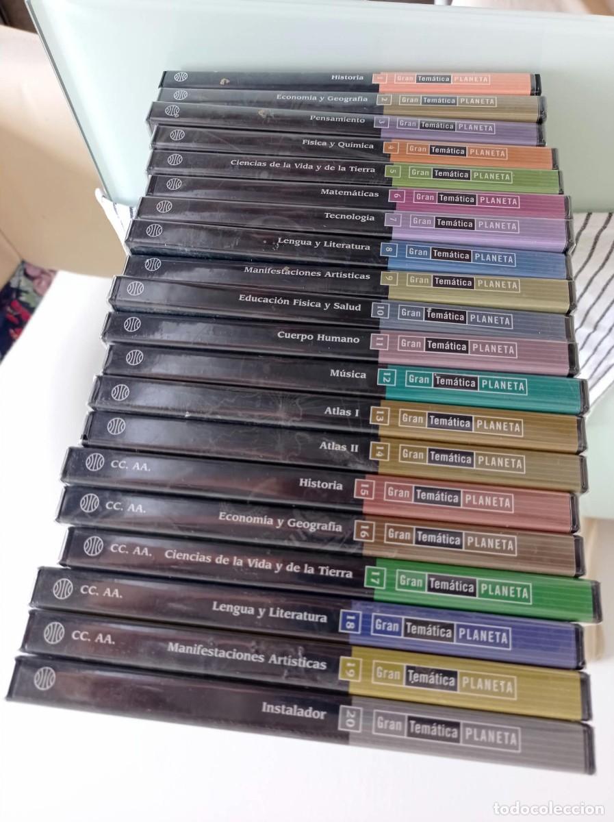 Enciclopedias de segunda mano: GRAN TEM&Aacute;TICA PLANETA - COLECCI&Oacute;N COMPLETA 20 CD-ROM - ENCICLOPEDIA MULTIMEDIA