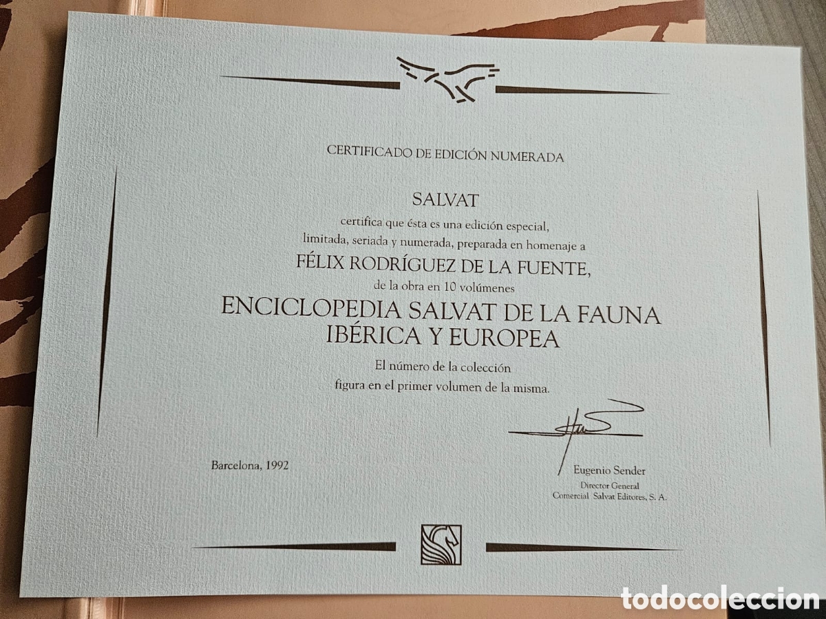 Livros em segunda m&atilde;o: Fauna Ib&eacute;rica &ndash; F&eacute;lix Rodr&iacute;guez de la Fuente | Edici&oacute;n especial numerada + 15 VHS