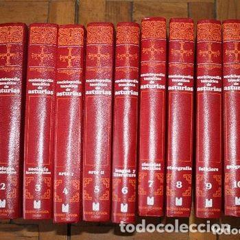 Enciclopedias de segunda mano: Enciclopedia Tematica de Asturias Silverio Ca&ntilde;ada 1981 Tomas E Diaz PEIFER