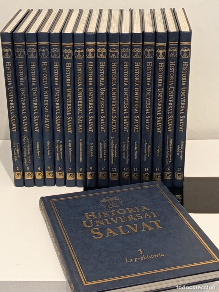Enciclopedias de segunda mano: Historia Universal Salvat, 17 tomos, 1999