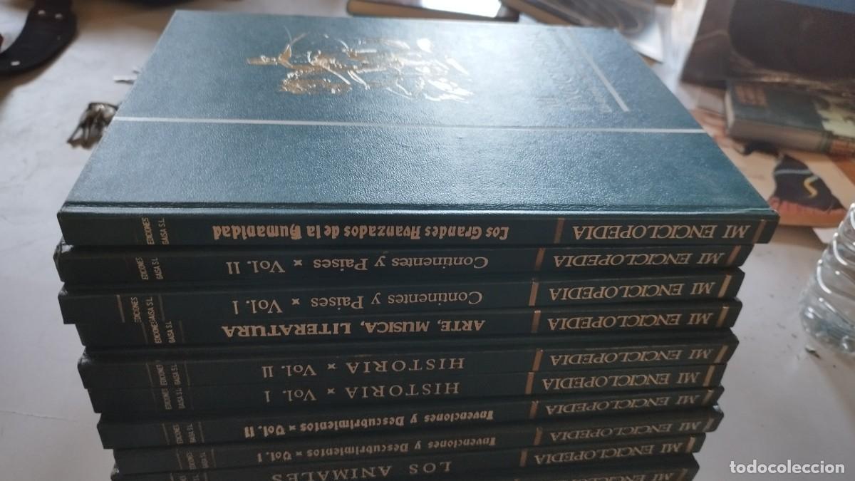 Enciclopedias de segunda mano: MI ENCICLOPEDIA 10 TOMOS-GAISA-MUY ILUSTRADA-VER TITULOS