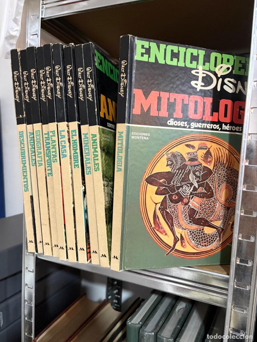 Enciclopedias de segunda mano: Enciclopedia Disney: Mitolog&iacute;a. Dioses, guerreros, h&eacute;roes Descubrimientos AVENTURAS geografia ...