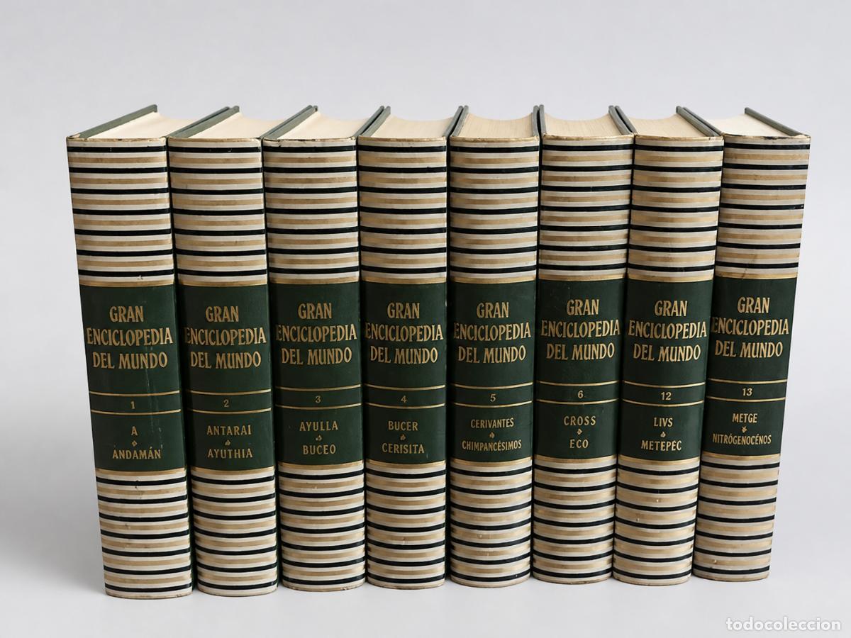 Enciclopedias de segunda mano: Gran Enciclopedia del Mundo Durvan &middot; Completa 34 tomos