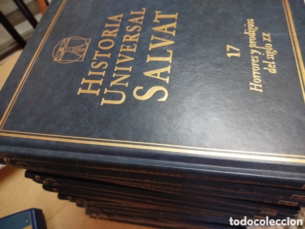 Enciclopedias de segunda mano: Historia universal Salvat. Completa 17 tomos.