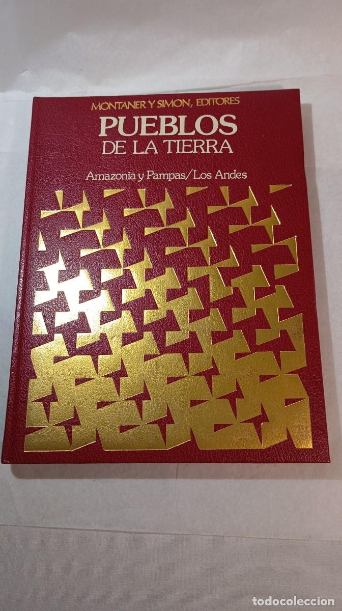 Enciclopedias de segunda mano: PUEBLOS DE LA TIERRA. 7 TOMOS. Montaner y Sim&oacute;n / Burulan, 1978. IMPECABLES