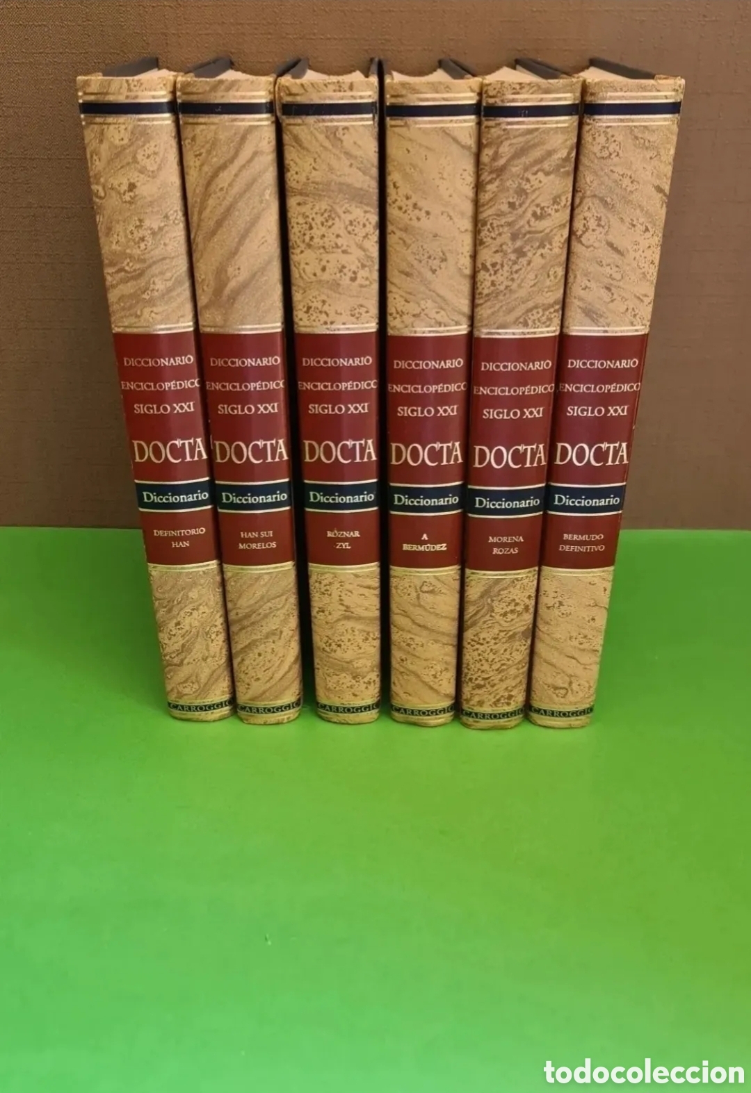 Enciclopedias de segunda mano: 6 tomos Enciclopedia tem&aacute;tica Docta siglo XXI. Incompleta/