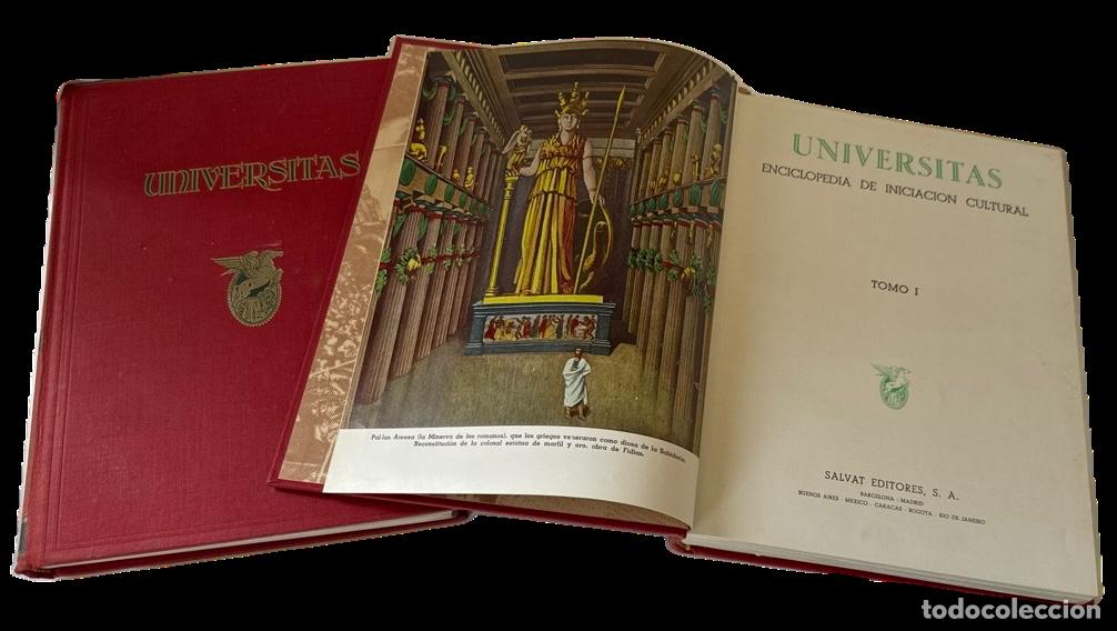 Enciclopedias de segunda mano: colecci&oacute;n Universitas Salvat (21 tomos)