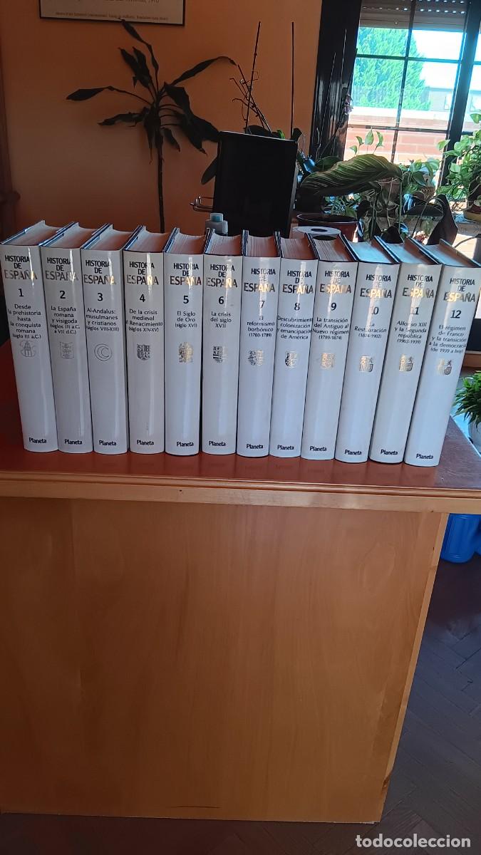 Enciclopedias de segunda mano: Historia de Espa&ntilde;a. Enciclopedia en 12 tomos. Editorial Planeta