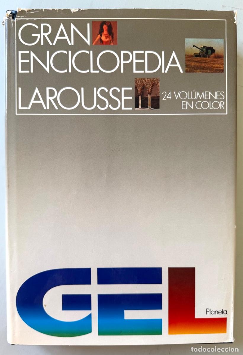 Enciclopedias de segunda mano: Gran Enciclopedia Larousse en 24 vol&uacute;menes y 4 tomos suplementarios