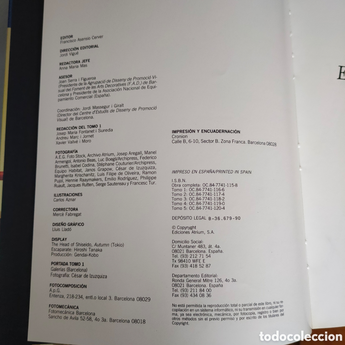 Enciclopedias de segunda mano: Biblioteca Atrium del Escaparatismo - Foto 20