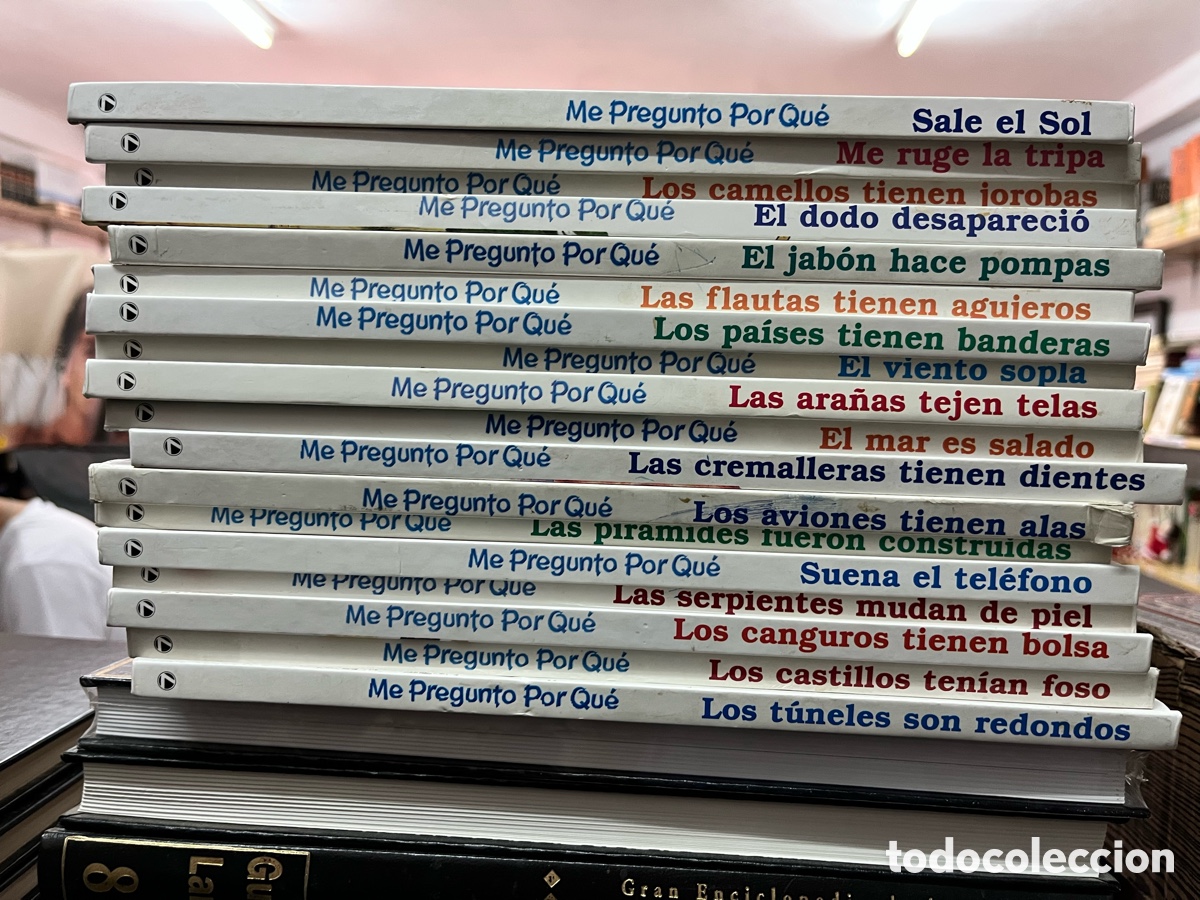 Enciclopedias de segunda mano: Enciclopedia Me pregunto por qu&eacute;: 18 tomos. C&iacute;rculo de lectores