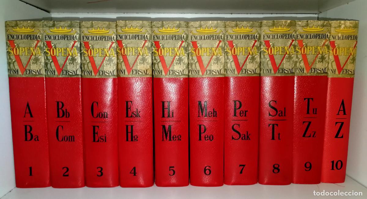 Enciclopedias de segunda mano: ENCICLOPEDIA UNIVERSAL SOPENA : Diccionario ilustrado de la lengua espa&ntilde;ola.- Ram&oacute;n Sopena 1963-1970