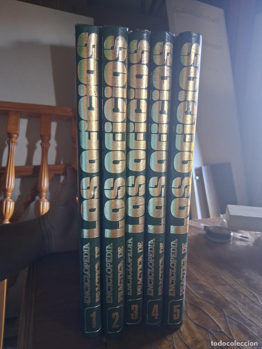 Enciclopedias de segunda mano: 5 tomos libros enciclopedia pr&aacute;ctica oficios uve construcci&oacute;n mec&aacute;nica fontaner&iacute;a electricidad