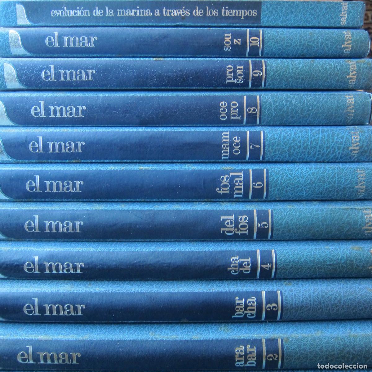 Enciclopedias de segunda mano: EL MAR. GRAN ENCICLOPEDIA SALVAT - JUAN SALVAT Y OTROS (SALVAT) 1975. 10 TOMOS ENCICLOPEDIA