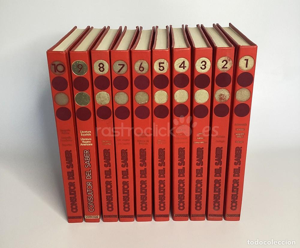 Enciclopedias de segunda mano: Enciclopedia completa Consultor del Saber &ndash; Carroggio 1988