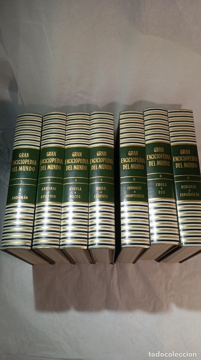 Livres d'occasion: Gran Enciclopedia del Mundo - Ed. Durvan 1967 - Lote de 8 Tomos (1-6, 15, 16)
