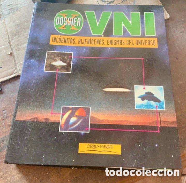 Enciclopedias de segunda mano: Dossier OVNI. INCOGNITAS. ALIEN&Iacute;GENAS, ENIGMAS DEL UNIVERSO.