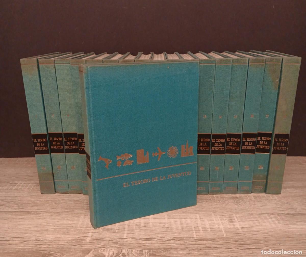 Enciclopedias de segunda mano: ENCICLOPEDIA DE CONOCIMIENTO COMPLETA 18 TOMOS EL TESORO DE LA JUVENTUD EDITORIAL EXITO 1965