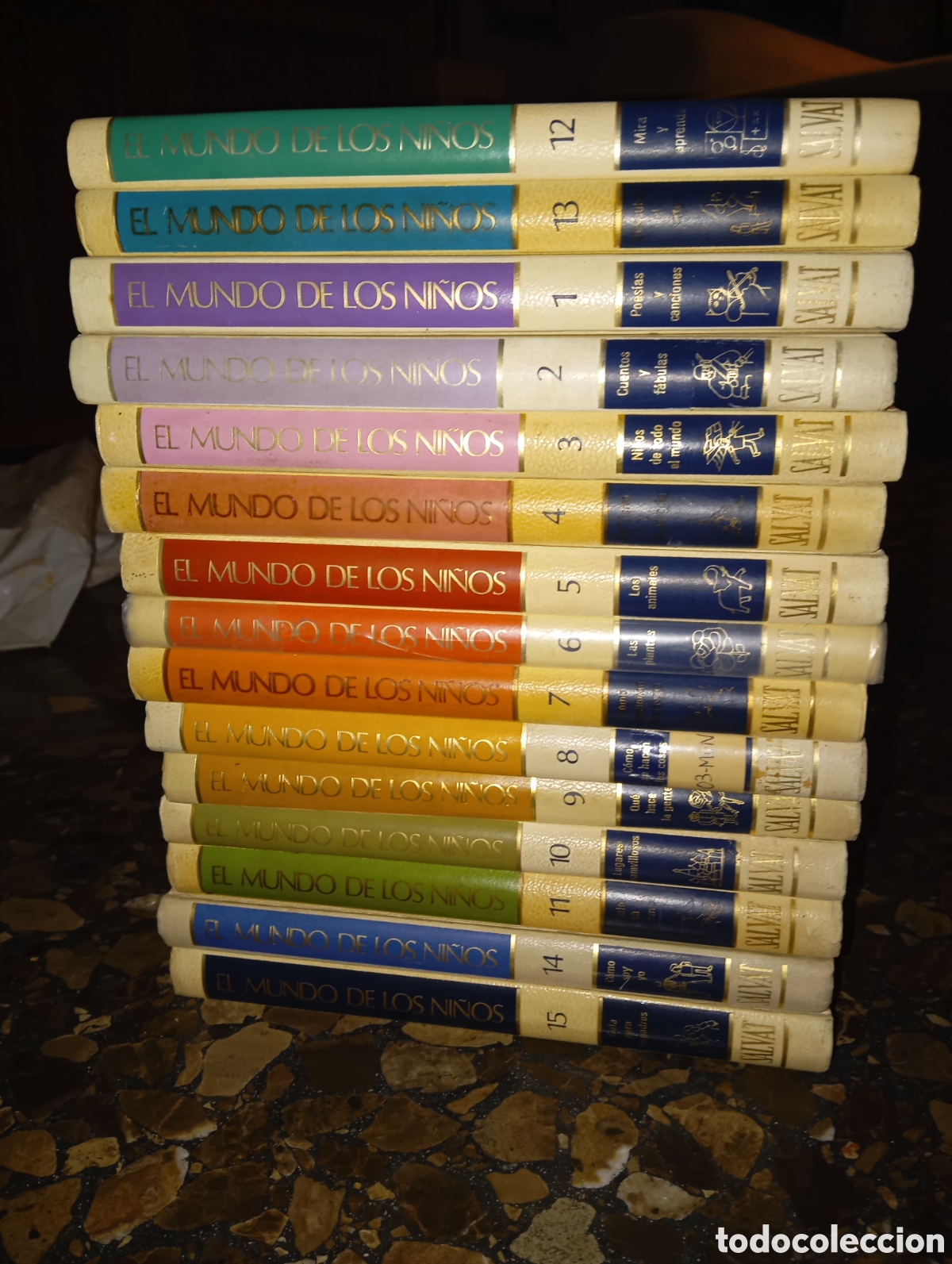 Enciclopedias de segunda mano: ENCICLOPEDIA DE LOS NI&Ntilde;OS - SALVAT. 15 TOMOS (COMPLETA)