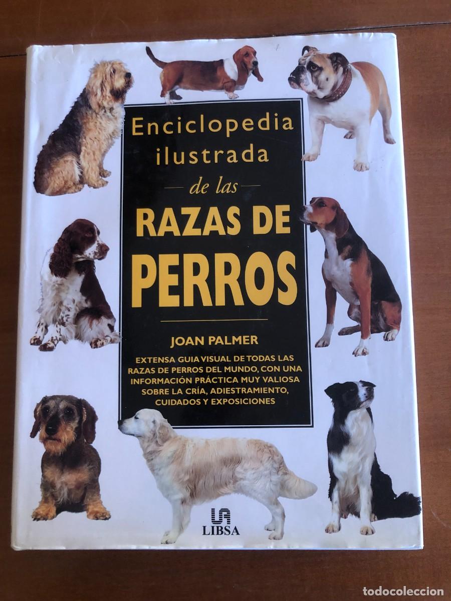 Enciclopedias de segunda mano: Enciclopedia ilustrada de las razas de perros. Libsa