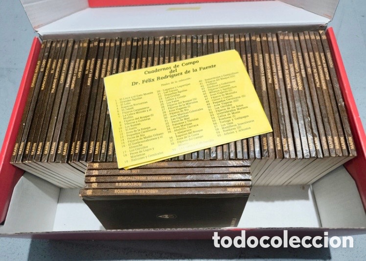 Enciclopedias de segunda mano: Cuadernos de Campo del Dr. F&eacute;lix Rodr&iacute;guez de la Fuente.
