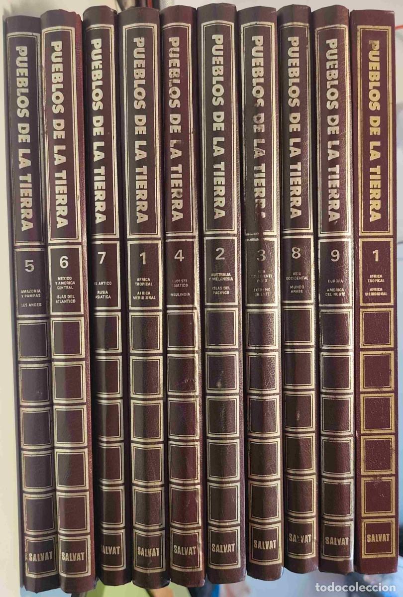 Enciclopedias de segunda mano: PUEBLOS DE LA TIERRA - SALVAT - COLECCION COMPLETA DE 120 FASCICULOS - LEER - FOTOS AD.
