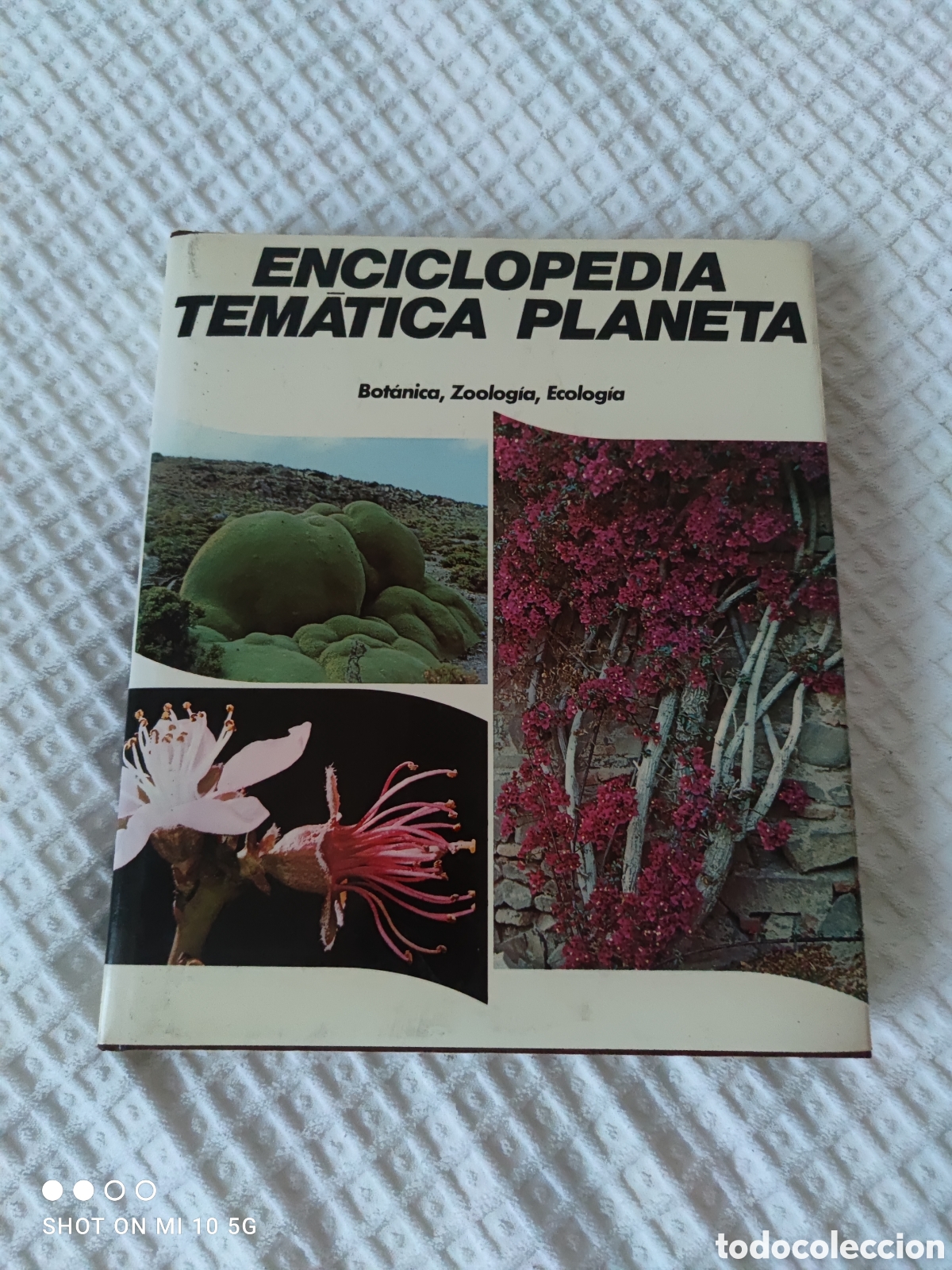 Enciclopedias de segunda mano: Libro de la Enciclopedia Tem&aacute;tica Planeta (1979)-Botanica, Zoolog&iacute;a, Ecograf&iacute;a -1&deg;Edicion
