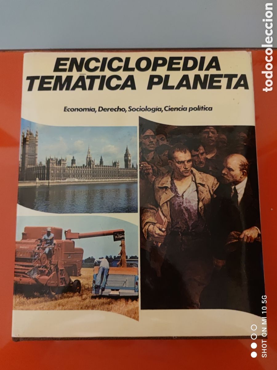 Enciclopedias de segunda mano: Libro de la Enciclopedia Tem&aacute;tica Planeta (1981)-Economia, Derecho, Sociolog&iacute;a, Ciencia Pol&iacute;tica