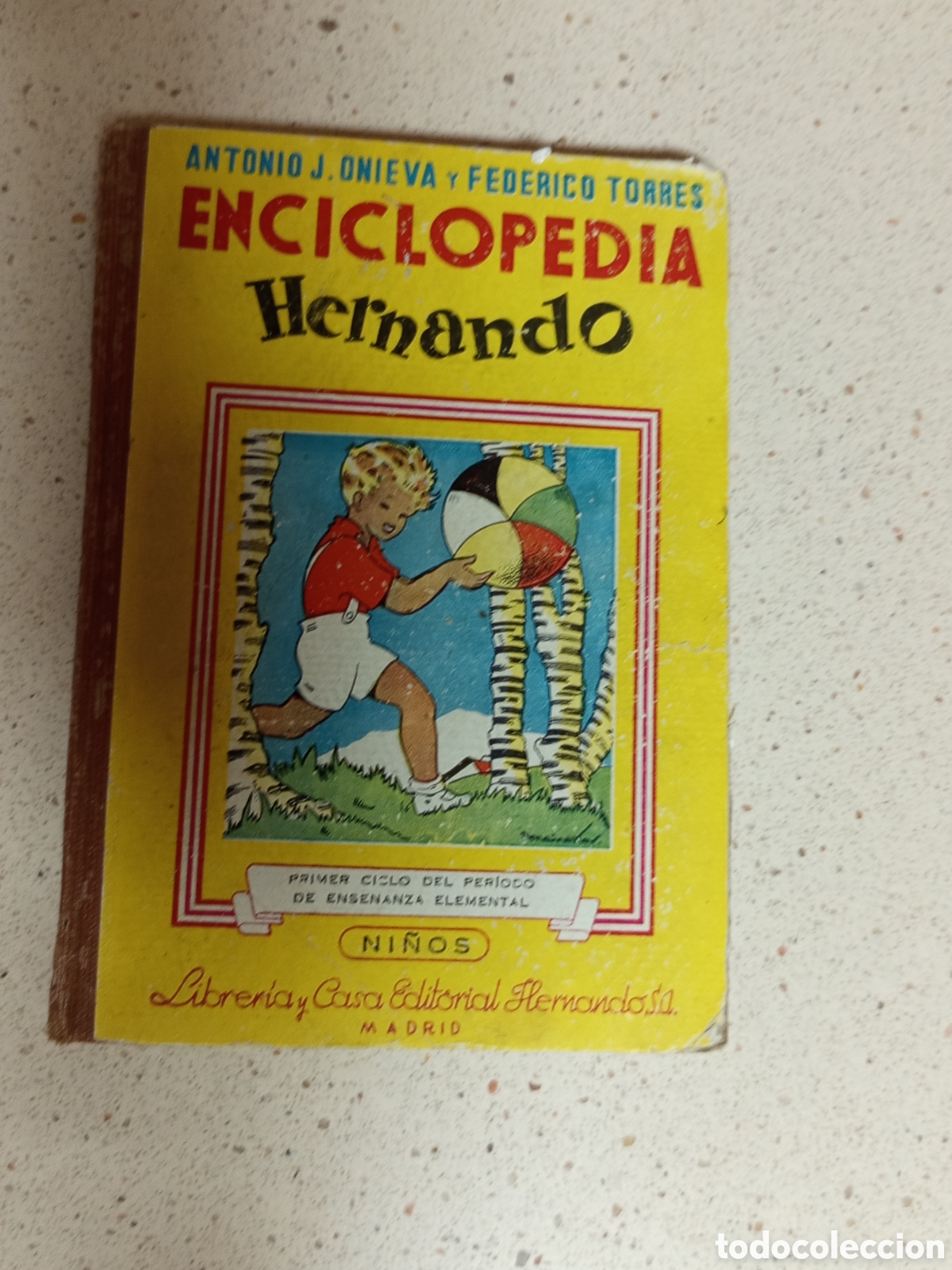 Enciclopedias de segunda mano: Enciclopedia Hernando. 1954