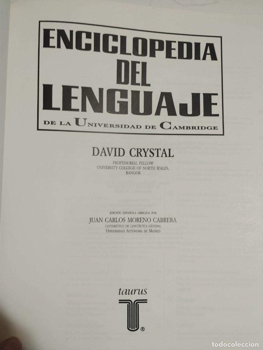 Enciclopedias de segunda mano: Enciclopedia del lenguaje - Foto 3
