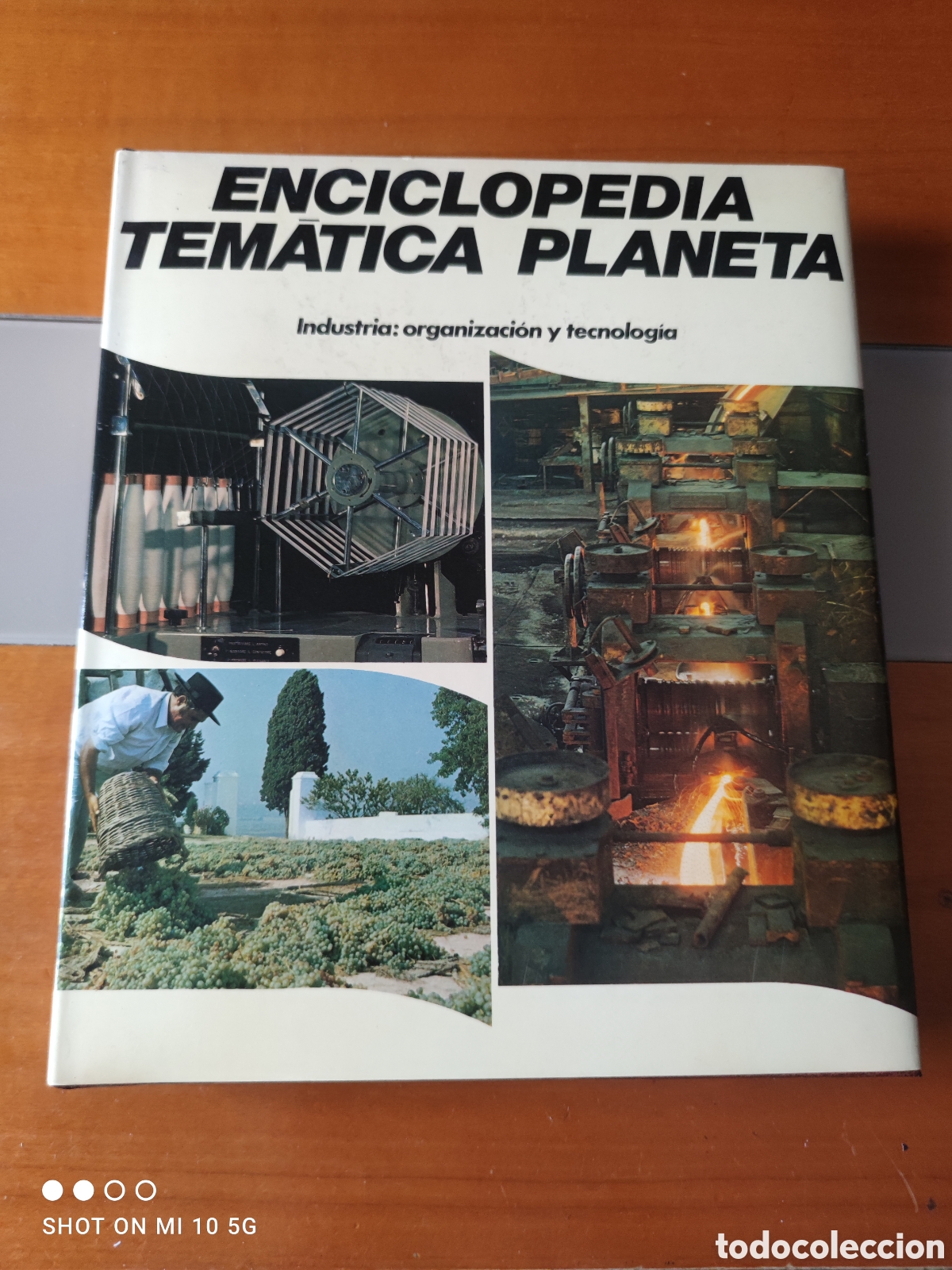 Enciclopedias de segunda mano: Libro de la Enciclopedia Tem&aacute;tica Planeta (1980), Industria: Organizaci&oacute;n y Tecnolog&iacute;a