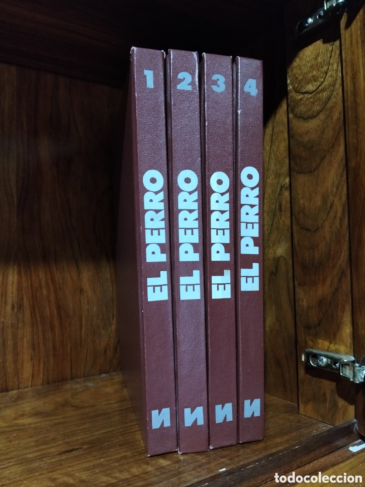 Enciclopedias de segunda mano: El perro - cria cuidados educaci&oacute;n - Ediciones nueva lente 1982 - Colecci&oacute;n completa - Enciclopedia