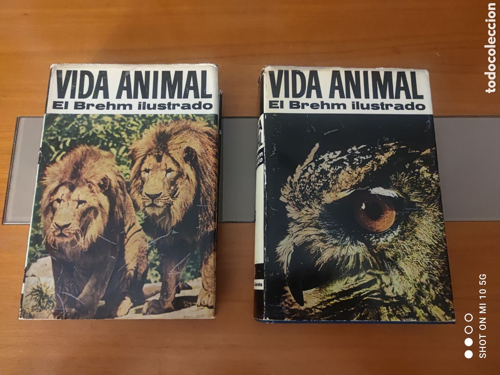 Enciclopedias de segunda mano: VIDA ANIMAL,2 Tomos(completa)-El Brehm Ilustrado (1970)-MUY BUEN ESTADO
