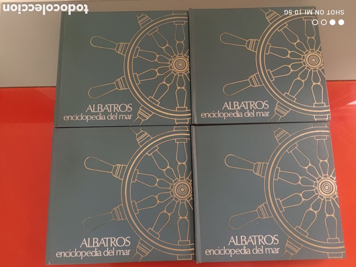 Enciclopedias de segunda mano: Albatros: Enciclopedia del Mar-Obra completa 4 Tomos