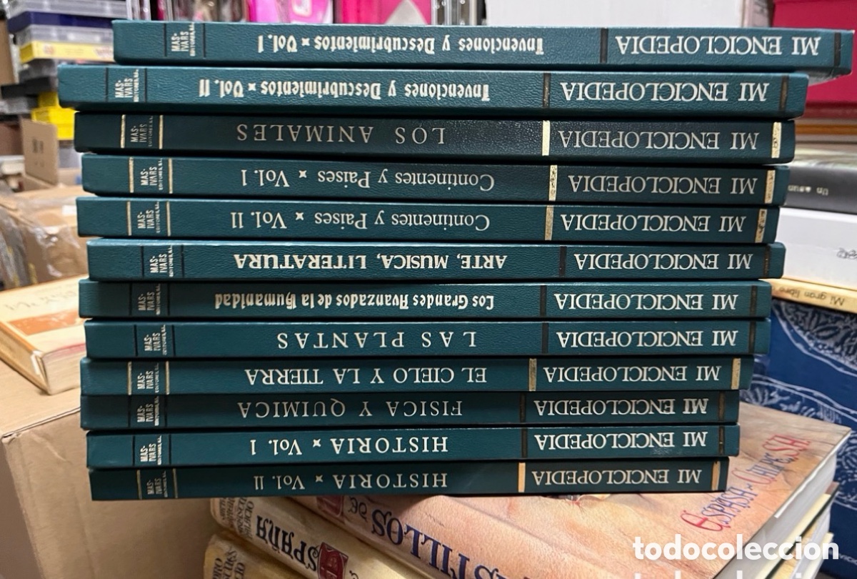 Enciclopedias de segunda mano: Mi enciclopedia - 12 tomos - Ed. Gaisa - plantas, arte, m&uacute;sica, historia, Pa&iacute;ses,&hellip; completa