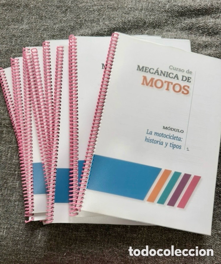 Enciclopedias de segunda mano: Curso de mec&aacute;nica de motos.