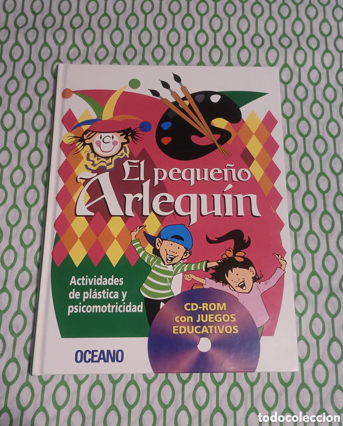 Enciclopedias de segunda mano: Libro EL PEQUE&Ntilde;O ARLEQU&Iacute;N: Actividades de pl&aacute;stica y psicomotricidad (Vol. 1), 2009. NO incluye CD.