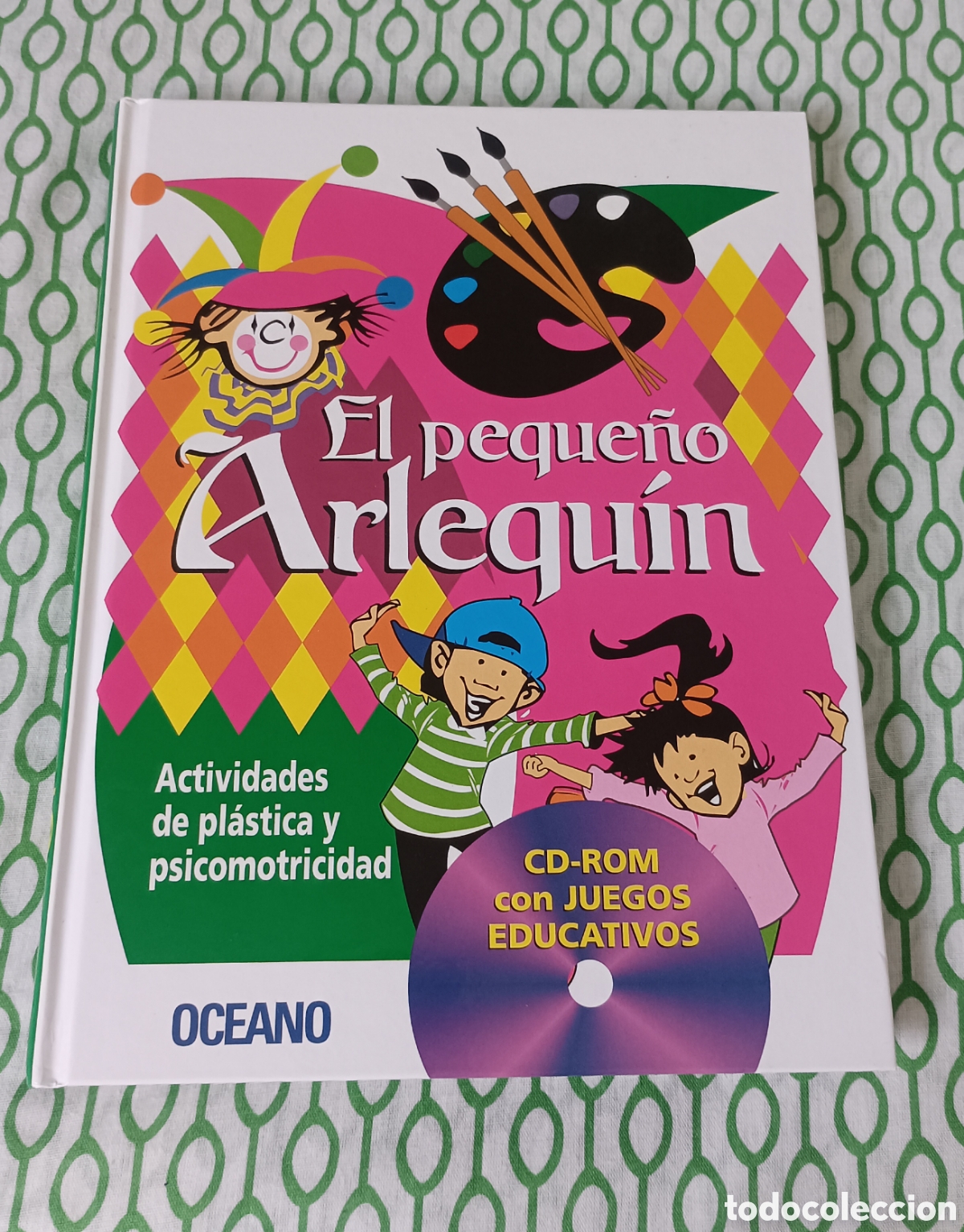 Enciclopedias de segunda mano: Libro EL PEQUE&Ntilde;O ARLEQU&Iacute;N: Actividades de pl&aacute;stica y psicomotricidad (Vol. 1), 2009. NO incluye CD.