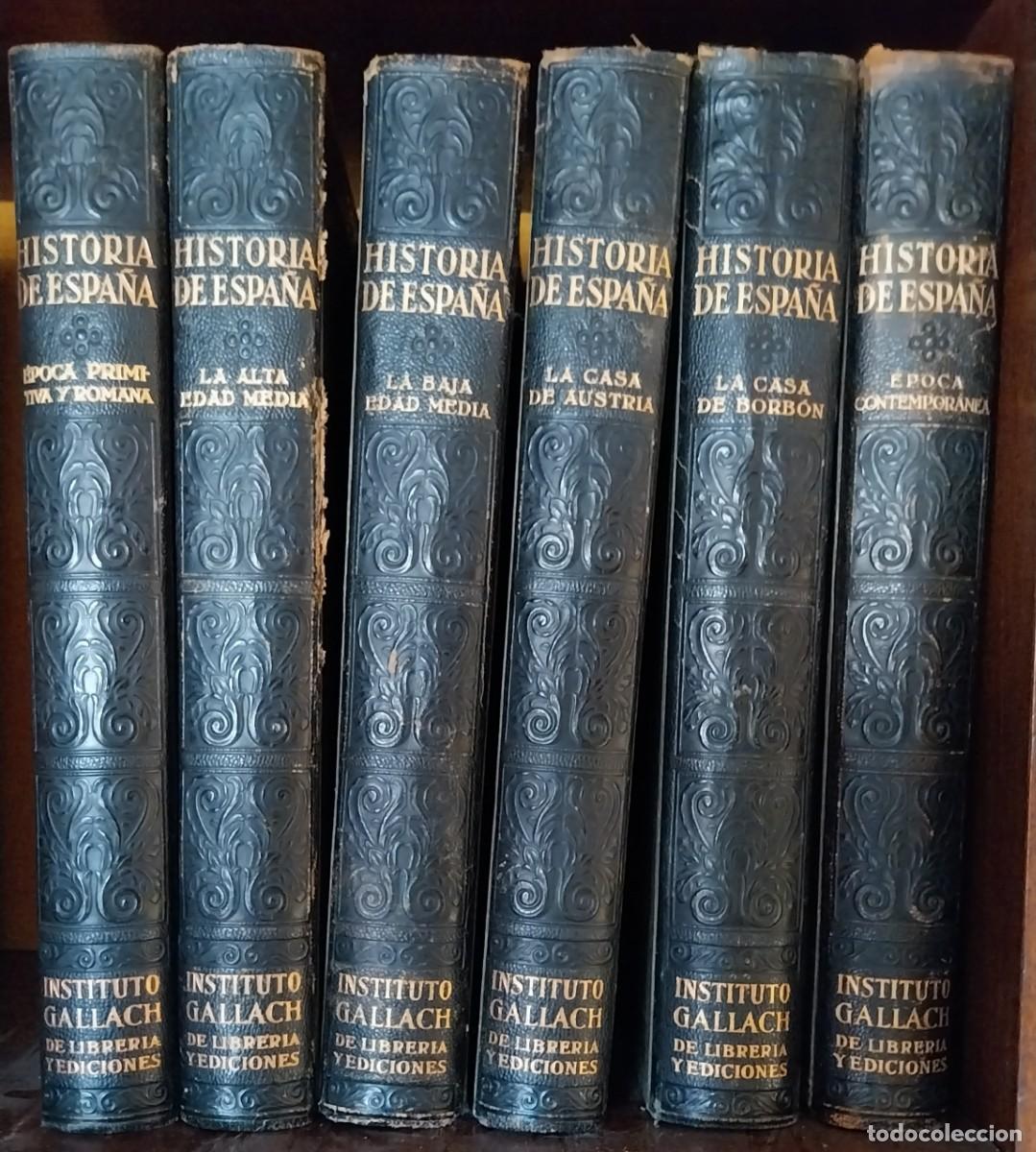 Enciclopedias de segunda mano: Historia de Espa&ntilde;a, Instituto Gallach